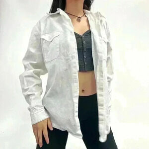 Handmade  green contrast stitched cotton blouse